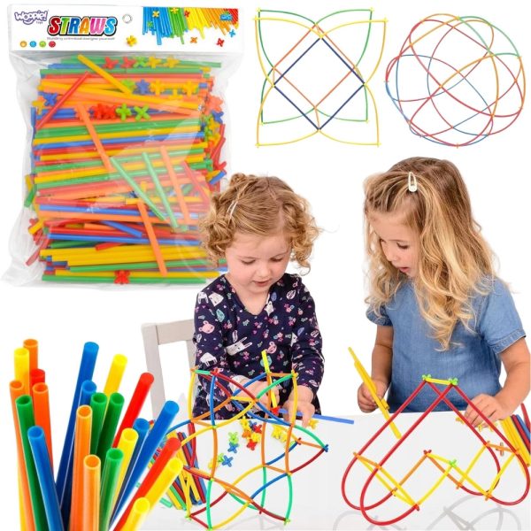WOOPIE-Building-Blocks-Colorful-Straws-500-pcs WOOPIE Building Blocks Colorful Straws 500 pcs.