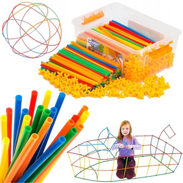 WOOPIE-Building-Blocks-Colorful-Straws-800-pcs WOOPIE Building Blocks Colorful Straws 800 pcs.