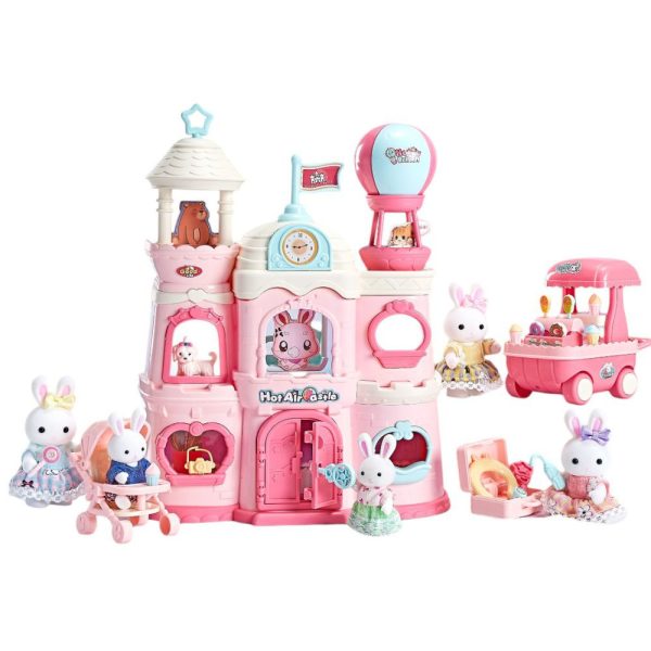 WOOPIE-Bunny-Villa-Dollhouse WOOPIE Bunny Villa Dollhouse