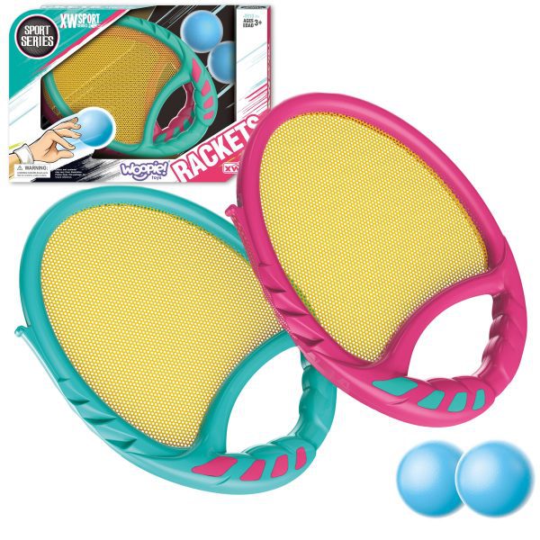 WOOPIE-Catch-Ball-Arcade-Game-2-Paddles-2-Balls WOOPIE Catch Ball Arcade Game 2 Paddles + 2 Balls