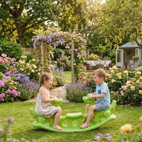 WOOPIE-Dino-Multi-Person-Balance-Swing-Light-Green-3