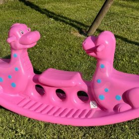 WOOPIE-Dino-Multi-Person-Rocker-Balance-Swing-Pink-1