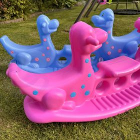 WOOPIE-Dino-Multi-Person-Rocker-Balance-Swing-Pink-3