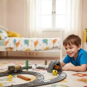 WOOPIE-Electric-Train-Locomotive-Retro-Farm-Track-XL-66-el-1