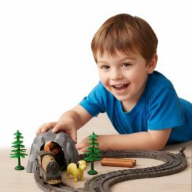 WOOPIE-Electric-Train-Locomotive-Retro-Farm-Track-XL-66-el-3