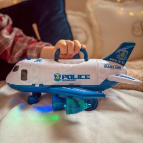 WOOPIE-Foldable-Police-Plane-Transporter-with-3-Police-Cars-XL-Set-Road-Signs-1
