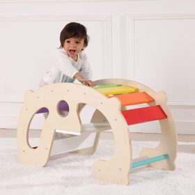 WOOPIE-GREEN-Wooden-Rainbow-Rocker-and-Bridge-2-in-1-Montessori-FSC-3