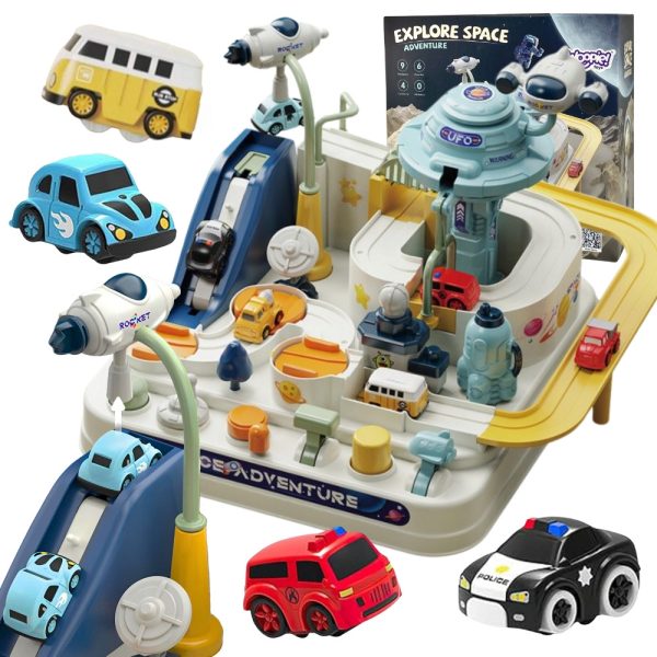 WOOPIE-Interactive-Car-Track-Space-Adventure WOOPIE Interactive Car Track "Space Adventure"