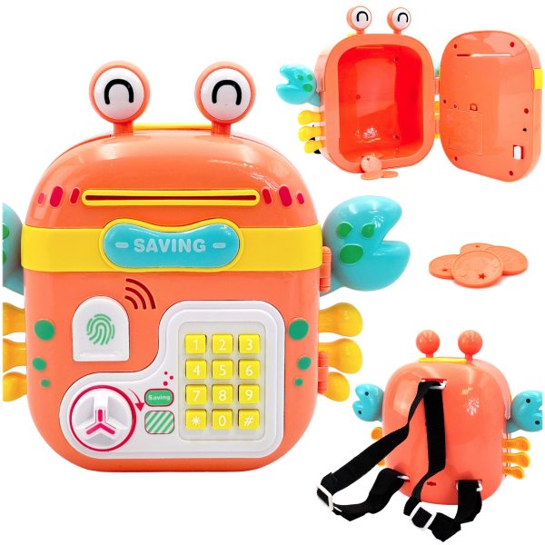 WOOPIE-Interactive-Safe-Cash-Register-Backpack-with-Keyboard-4-in-1-Coins WOOPIE Interactive Safe Cash Register Backpack with Keyboard 4-in-1 Coins