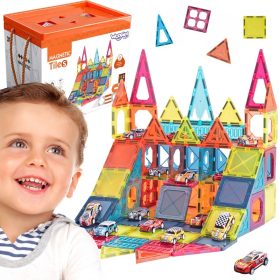 WOOPIE Magnetic Building Blocks 7.5 cm Parking 112 pcs