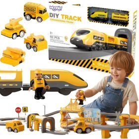 WOOPIE Pendolino Electric Train Set 92 pcs.