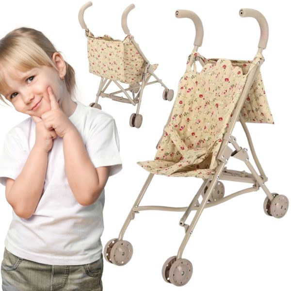 WOOPIE-ROYAL-Vintage-Rose-Dolls-Pram WOOPIE ROYAL Vintage Rose Dolls' Pram