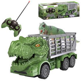 WOOPIE-Remote-Controlled-RC-Car-Dinosaur-Green-Figure WOOPIE Remote Controlled RC Car Dinosaur Green + Figure