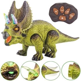 WOOPIE Remote Controlled RC Dinosaur Robot Triceratops