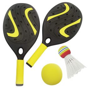 WOOPIE-Rocket-with-Foam-Ball-and-Shuttlecock-Beach-and-Garden-Set-1
