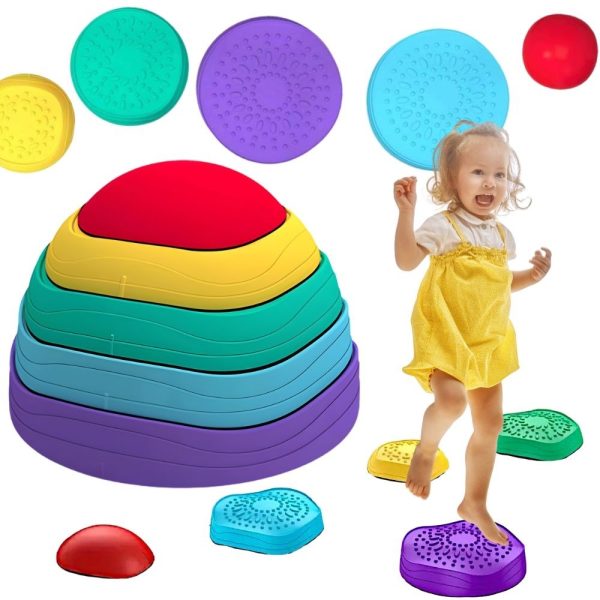 WOOPIE-Sensory-Path-Balance-Stones-for-Children-Balance-Training-5-pcs WOOPIE Sensory Path Balance Stones for Children Balance Training 5 pcs.