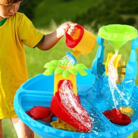 WOOPIE-Water-Table-2-in-1-Sandbox-with-Chair-Aquapark-with-Dolphin-1