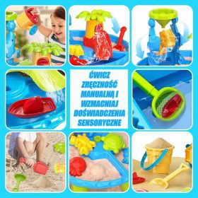 WOOPIE-Water-Table-2-in-1-Sandbox-with-Chair-Aquapark-with-Dolphin-2