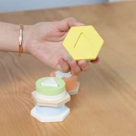 CLASSIC-WORLD-Montessori-Shape-and-Color-Sorter-Puzzle-Tower-3