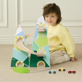 CLASSIC-WORLD-Wooden-Car-Track-Mountain-Race-1