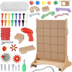 MASTERKIDZ-Freestanding-STEM-Creative-Learning-Board-125-x-86-Accessories-Set MASTERKIDZ Freestanding STEM Creative Learning Board 125 x 86 + Accessories Set