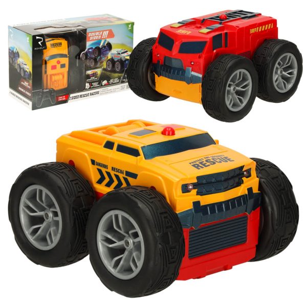 Nuotolinio valdymo automobilis "Revolt 2 Sided Rescue Racer mega transformacija 360 4WD sukimasisŽaislai / nuotoliniu būdu valdomi modeliai / nuotoliniu būdu valdomi automobiliai Nuotolinio valdymo automobilis "Revolt 2 Sided Rescue Racer mega transformacija 360 4WD sukimasis