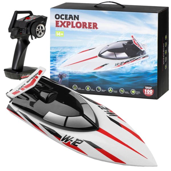 RC nuotolinio valdymo valtis WLtoys WL912Žaislai/Nuotoliniu būdu valdomi modeliai/Nuotoliniu būdu valdomos valtys RC nuotolinio valdymo valtis WLtoys WL912