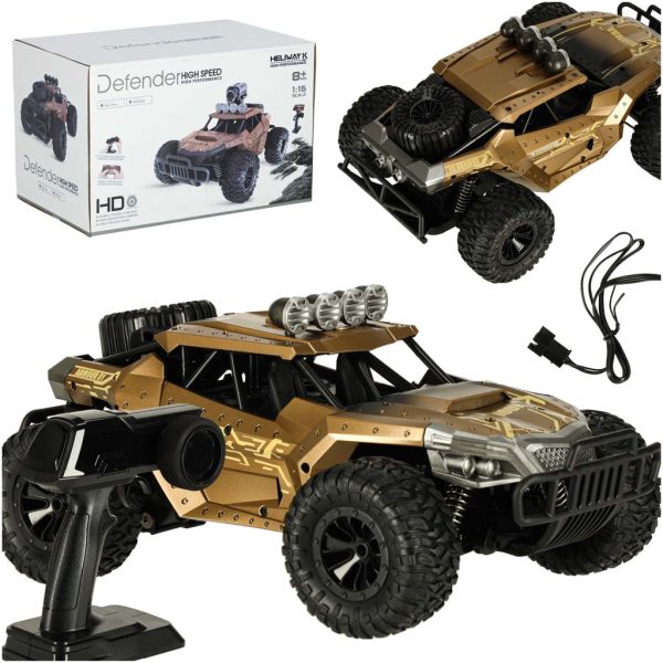 RC visureigis drifto automobilis 20 km/h rudas