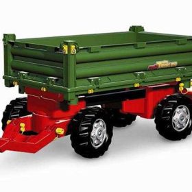 Rolly Toys rollyTrailer Rolly Multi two-axle trailer green