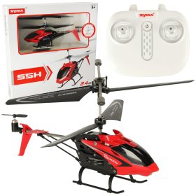 SYMA S5H 2.4GHz RTF RC sraigtasparnis raudonos spalvosŽaislai/Nuotoliniu būdu valdomi modeliai/Nuotoliniu būdu valdomi orlaiviai SYMA S5H 2.4GHz RTF RC sraigtasparnis raudonos spalvos