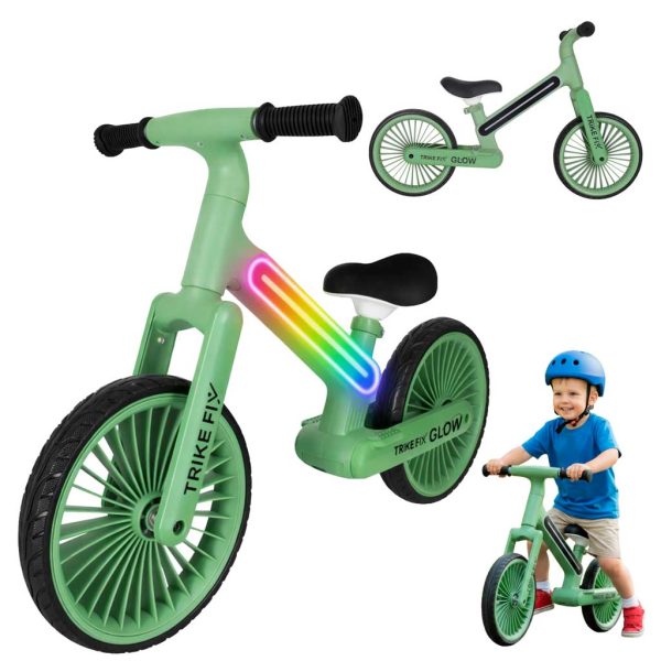 Trike Fix Glow LED krosinis dviratis žalias