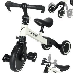 Trike Fix Mini krosinis triratukas 3in1 su pedalais baltasSportas/Dviračiai/Bėgimo dviračiai Trike Fix Mini krosinis triratukas 3in1 su pedalais baltas