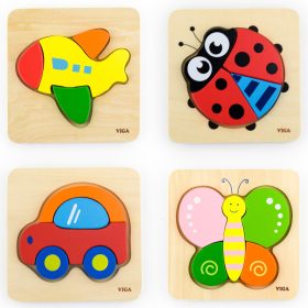 VIGA-Babys-First-Wooden-Puzzle-Car-2