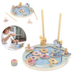 VIGA PolarB Wooden Fishing Game