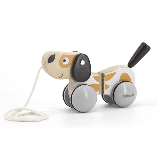 VIGA-PolarB-Wooden-Pulling-Dog VIGA PolarB Wooden Pulling Dog