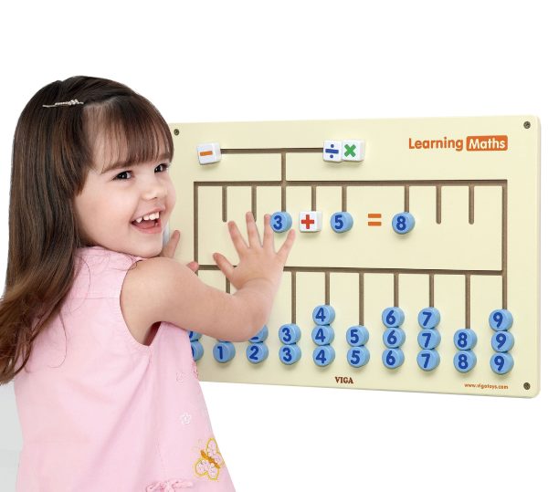 VIGA Sensory Board for learning to count FSC Montessori Certificate