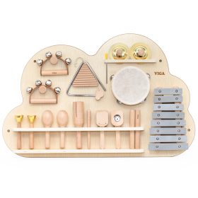 VIGA-Wooden-Music-Board-Set-of-12-Percussion-Instruments VIGA Wooden Music Board Set of 12 Percussion Instruments