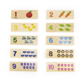 VIGA-Wooden-Puzzle-Set-Match-Numbers-Montessori-Puzzle-1