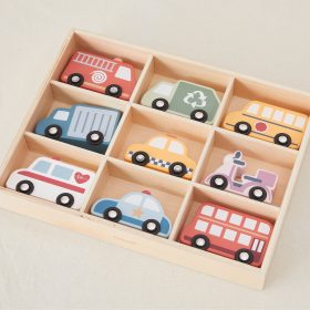 VIGA-Wooden-Set-of-Colorful-City-Vehicles-9-pcs-3
