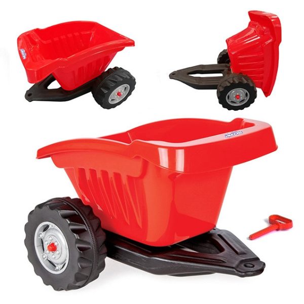 WOOPIE-ACTIVE-TRAILER-Tipper-Trailer-Red-35-kg WOOPIE ACTIVE TRAILER Tipper Trailer Red 35 kg