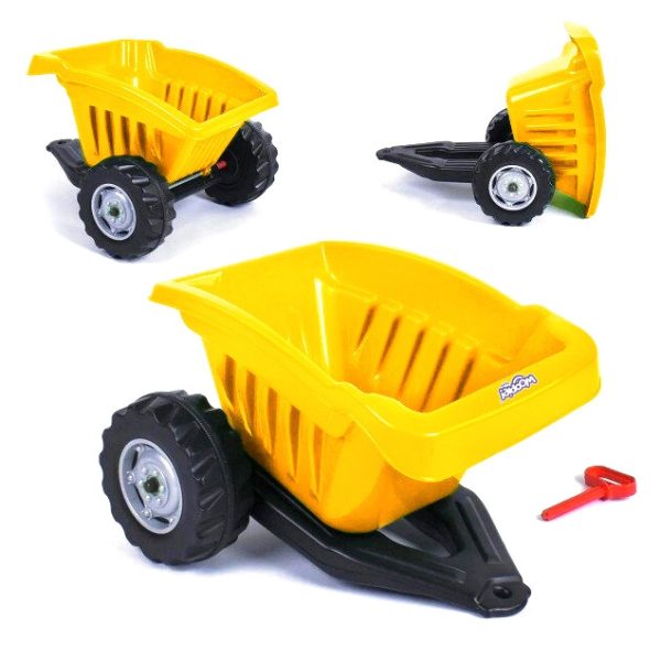 WOOPIE-ACTIVE-TRAILER-Yellow-35-kg WOOPIE ACTIVE TRAILER Yellow 35 kg
