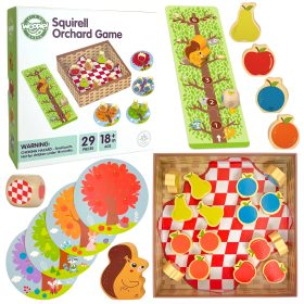 WOOPIE GREEN Squirrel in the Orchard Family Board Game FSC