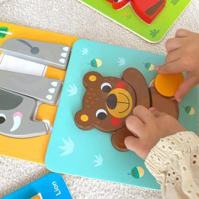WOOPIE-GREEN-Wooden-Puzzle-Blocks-Animals-Montessori-FSC-34pcs-2