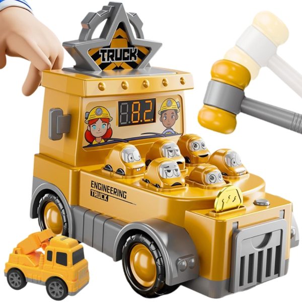 WOOPIE-Hammering-Skill-Game-Construction-Site-with-Accessories WOOPIE Hammering Skill Game Construction Site with Accessories