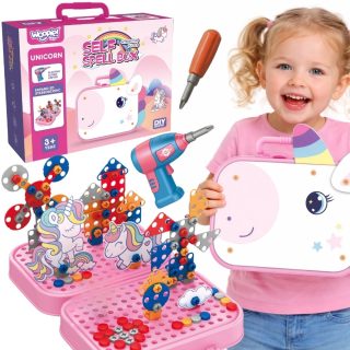 3D DIY Twisting Blocks Woopie Unicorn