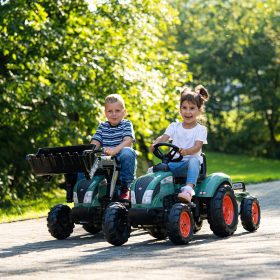 FALK-Lander-Green-Pedal-Tractor-with-Trailer-for-3-7-Years-1