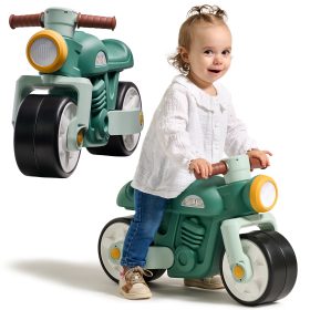FALK-Ride-on-Motorcycle-Vintage-Green-1-3-years-2