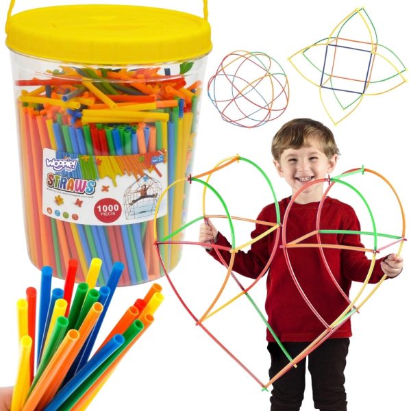 WOOPIE-Building-Blocks-Colorful-Straws-1000-pcs WOOPIE Building Blocks Colorful Straws 1000 pcs.