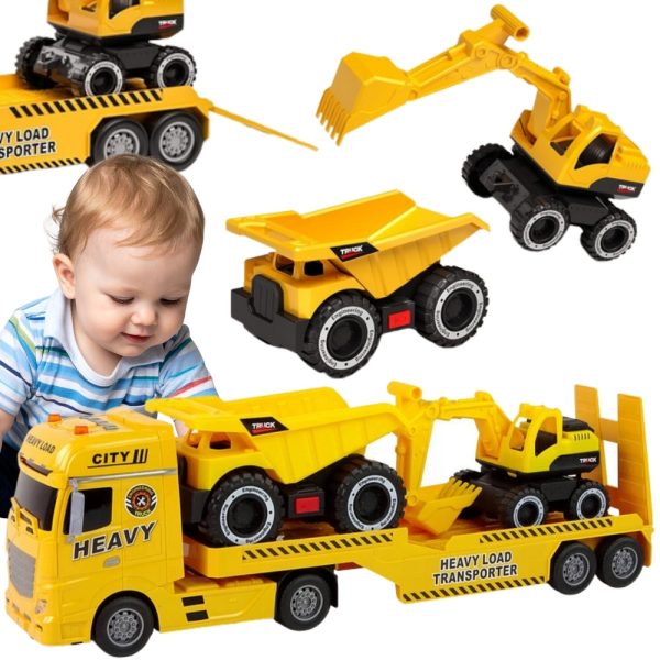 WOOPIE-Construction-Vehicle-Tow-Truck WOOPIE Construction Vehicle Tow Truck