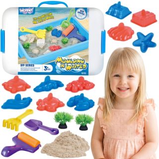 WOOPIE Kinetic Sand Magic for Water 18-piece Set with Case